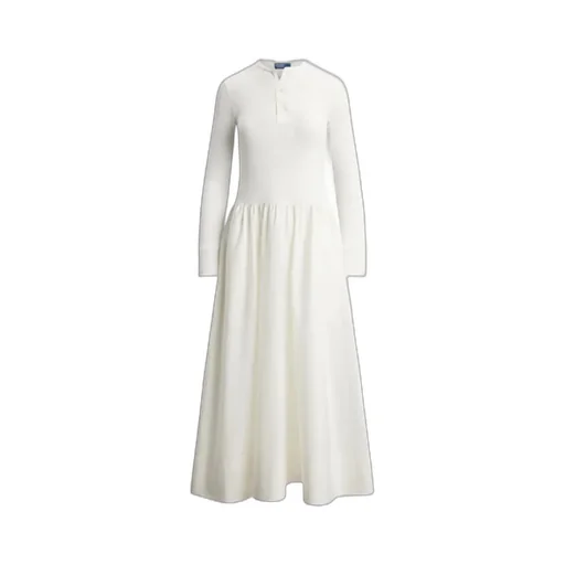 Henley-Style Maxi Dress