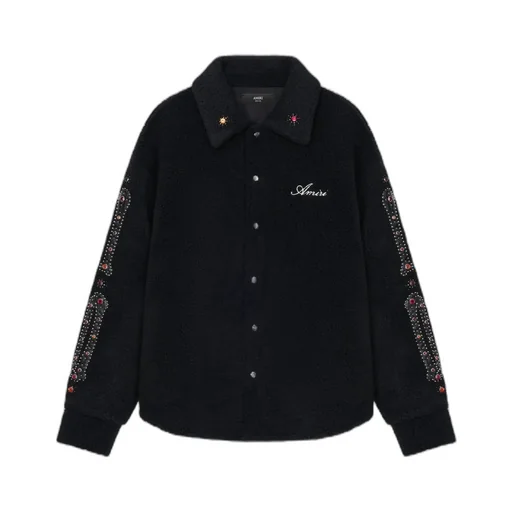 Collared Long-Sleeved Casual Jacket