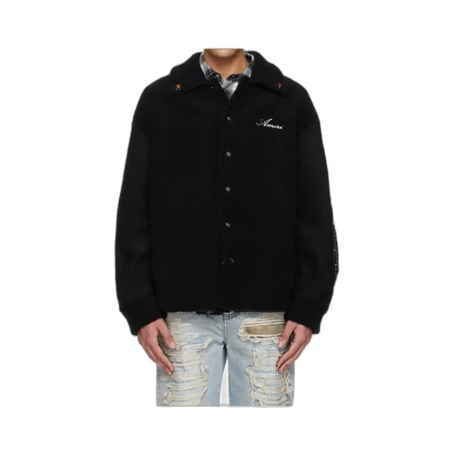 Collared Long-Sleeved Casual Jacket