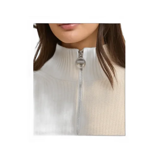 Long-Sleeved Half-Zip Sweater