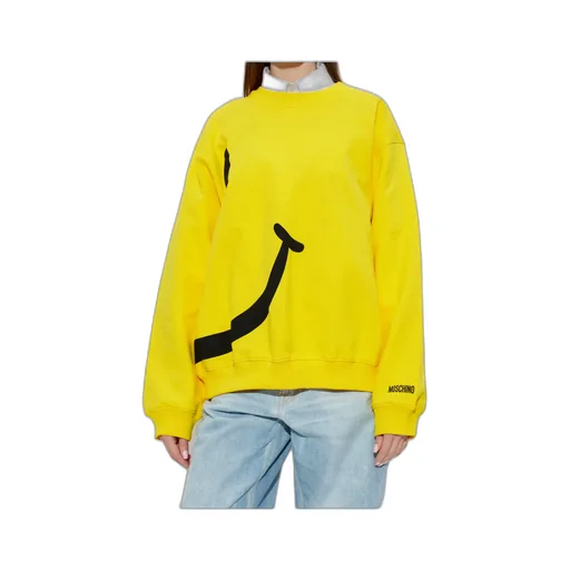 Moschino Smiley Print Sweatshirt