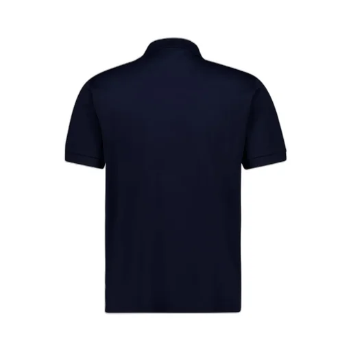 Prada Triangle-Patch Short-Sleeved Polo Shirt