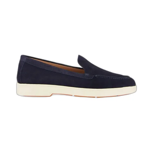 Santoni Logo Moulded Loafers
