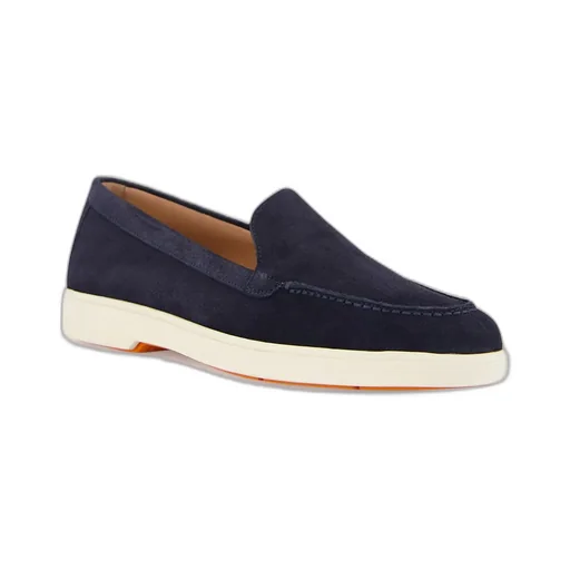 Santoni Logo Moulded Loafers