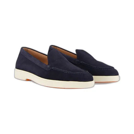 Santoni Logo Moulded Loafers