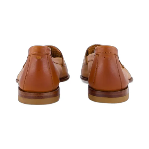 Santoni Logo Printed Loafers