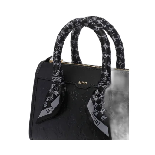 Logo Zipper Tote Bag