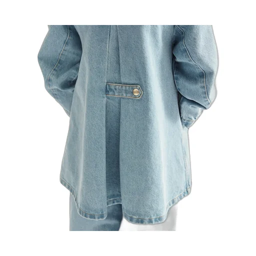 Long-Sleeved Denim Jacket