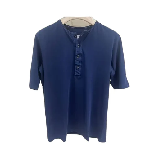 Button Short-Sleeve T-Shirt