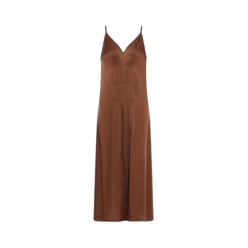 Prada V-Neck Midi Dress