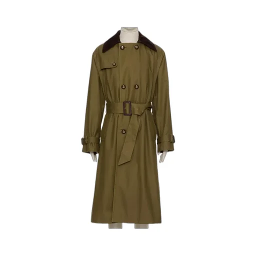 Lapel Collar Long-Sleeved Coat