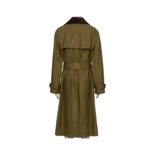Lapel Collar Long-Sleeved Coat