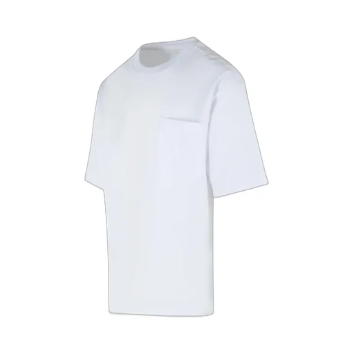 White Cotton T-Shirt Heso
