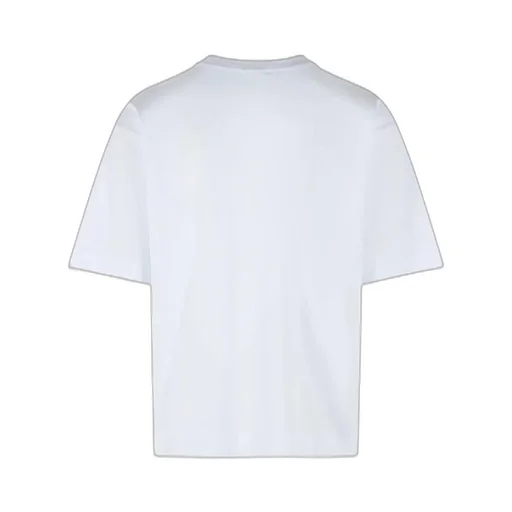 White Cotton T-Shirt Heso