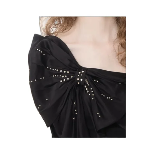 Embroidered Lightweight Georgette Long Dress