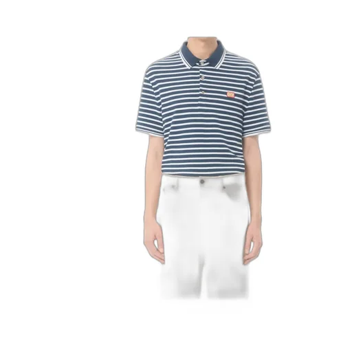 Valentino Cotton Piqué Polo With Vlogo Patch