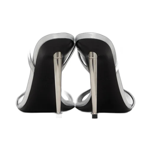 Pointed-Toe High-Heeled Sandals