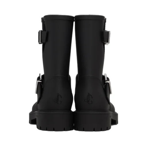 Biker Rain Mid-Calf Boots