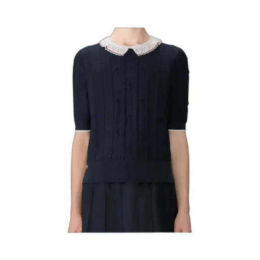 Lace-Trim T-Shirt