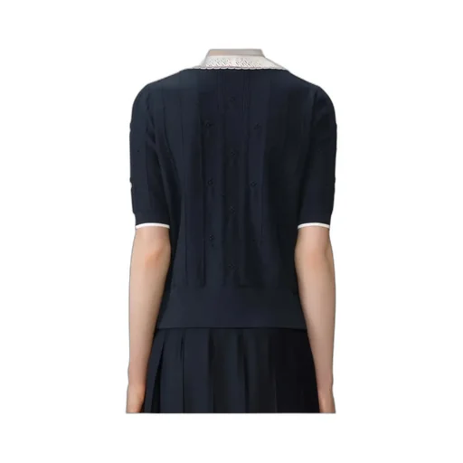 Lace-Trim T-Shirt