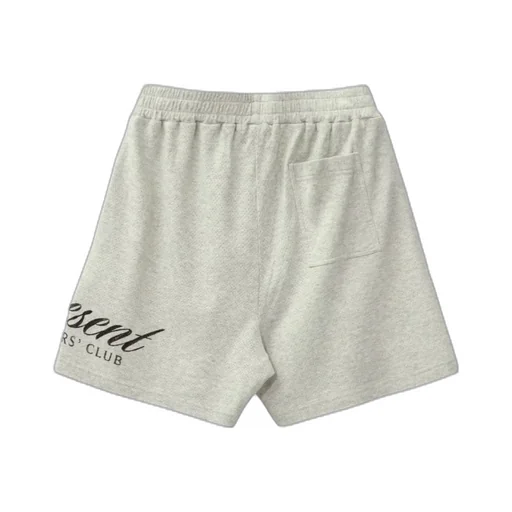 Represent Logo Printed Straight-Hem Shorts