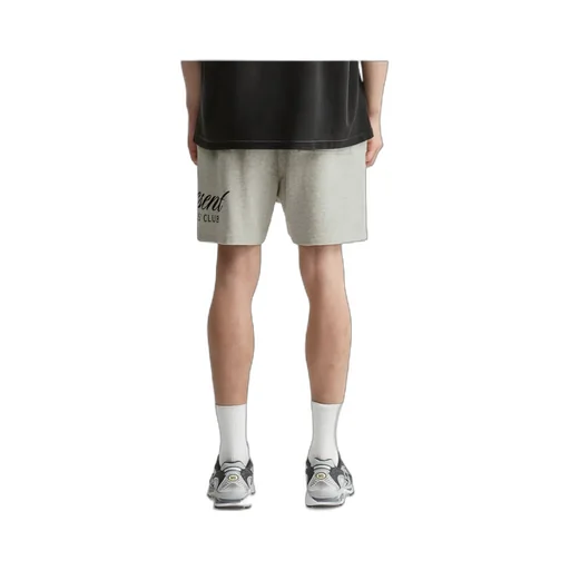 Represent Logo Printed Straight-Hem Shorts