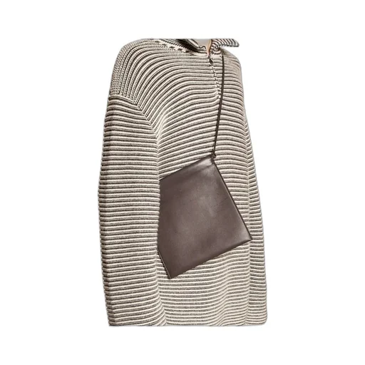 Zip-Open Shoulder Bag