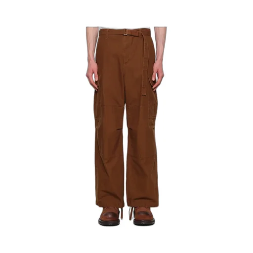Casual Pants With Belt Loops