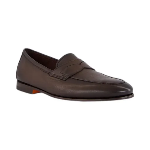 Santoni Carlo Slip-On Loafers