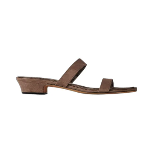 Round-Headed High-Heeled Sandals