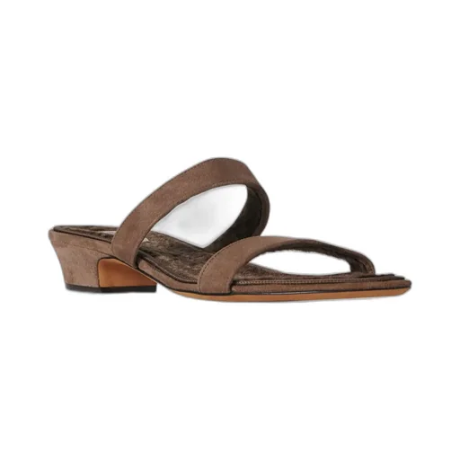 Round-Headed High-Heeled Sandals