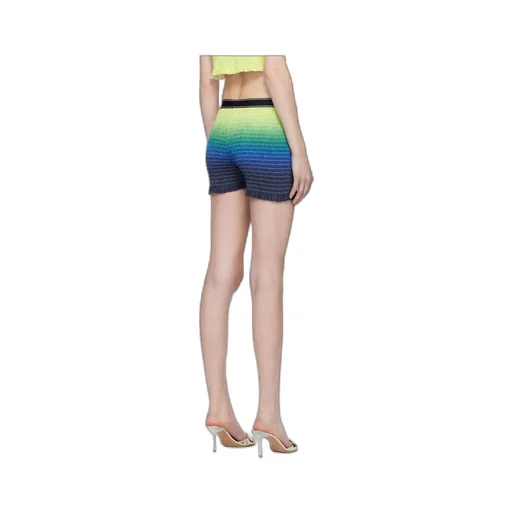 Knitted Gradient Shorts