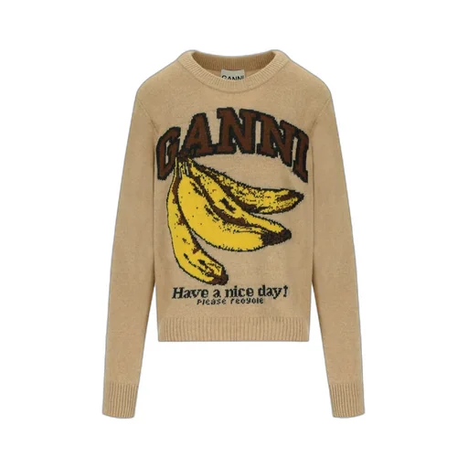 Graphic Wool Jumper