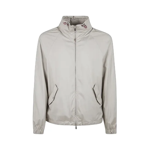 Brunello Cucinelli Zip-Up Hooded Jacket