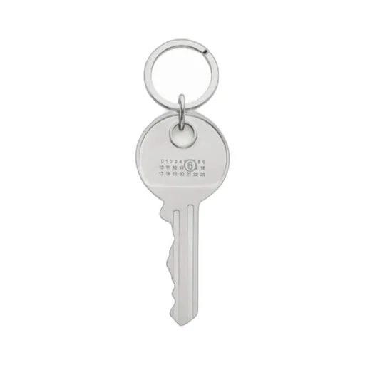 Mm6 Maison Margiela Engraved Detail Key Keyring
