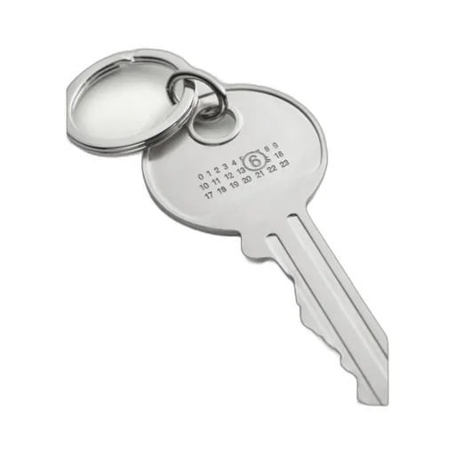 Mm6 Maison Margiela Engraved Detail Key Keyring