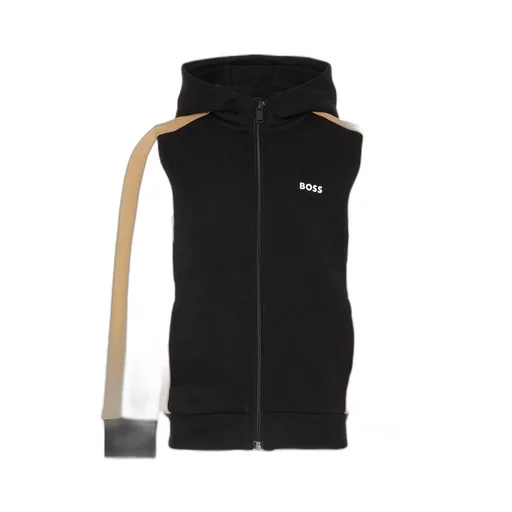 Hugo Boss Kids Logo-Print Zipped Hoodie