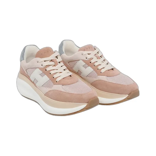 Hogan Platoform Lace-Up Sneakers