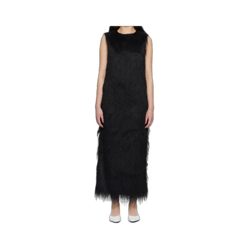 Shag-Knit Maxi Dress