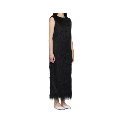 Shag-Knit Maxi Dress