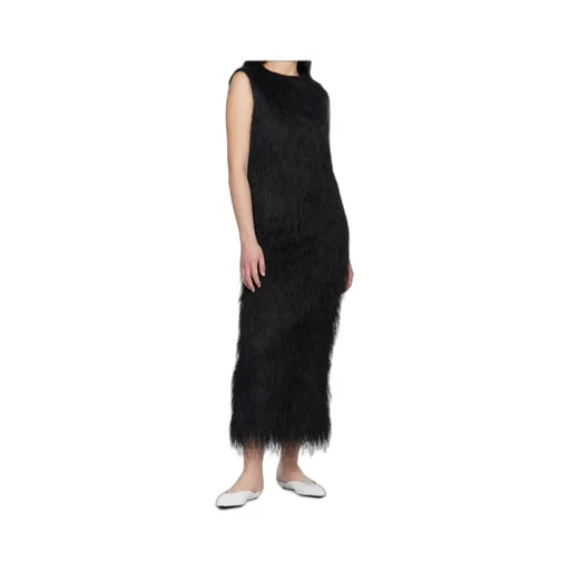 Shag-Knit Maxi Dress