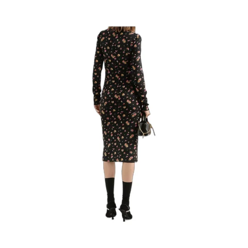 Dolce & Gabbana Allover Floral Printed Midi Dress