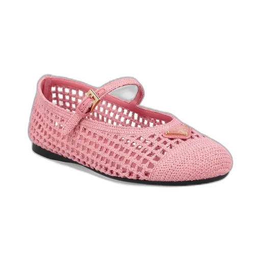 Crocheted Ballet Shoes