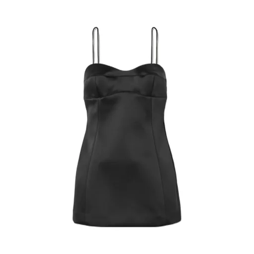 Patchwork Satin Pleated Bodice