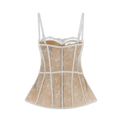 Giuseppe Di Morabito Sleeveless Lace Top