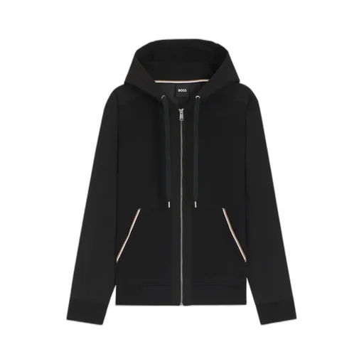 Boss Hugo Boss Zip-Up Drawstring Hoodie