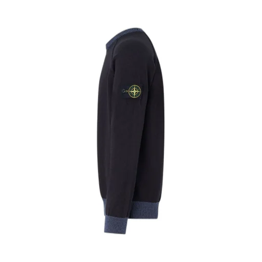 Stone Island Logo Patch Crewneck Jumper
