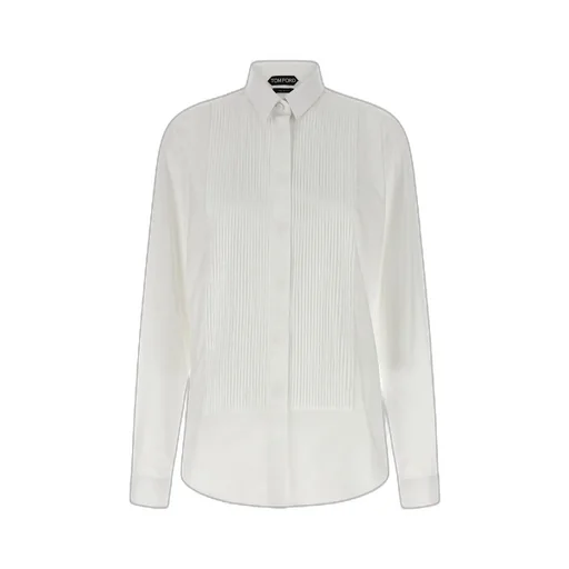 Tom Ford Plastron Pleated Shirt