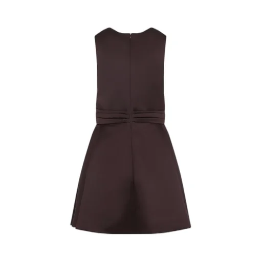 Elisabetta Franchi Duchess Satin Dress