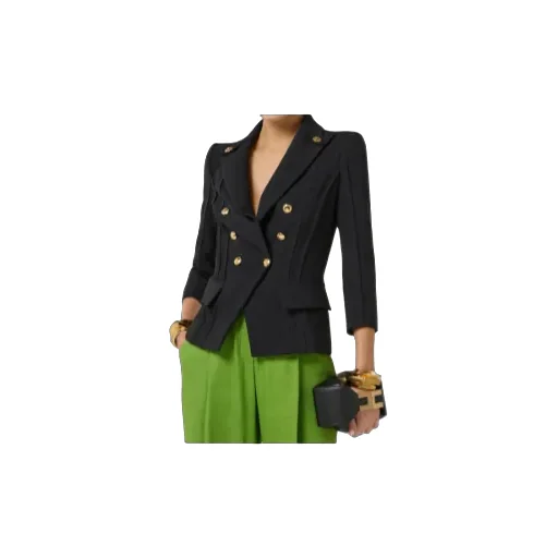 Elisabetta Franchi Double-Breasted Jacket